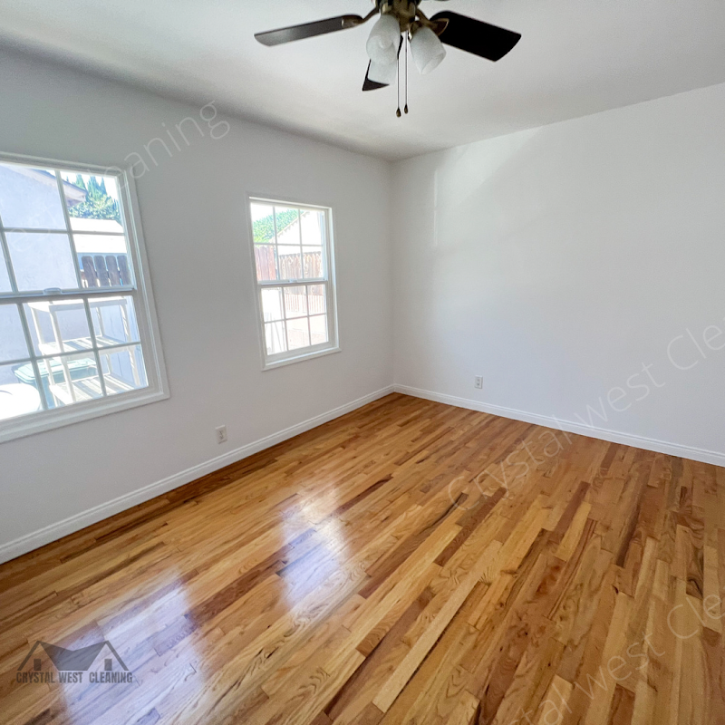 Crystal West Cleaning portfolio image featuring a tidy interior